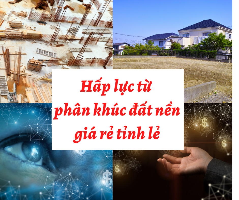 Hấp Lực Từ Phân Khúc đất Nền Giá Rẻ Tỉnh Lẻ